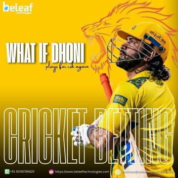 What if Dhoni plays for CSK again-Launch your betting app now