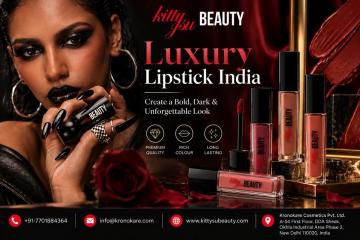 Expressive Velvet Lip Colours for Refined Makeup Looks