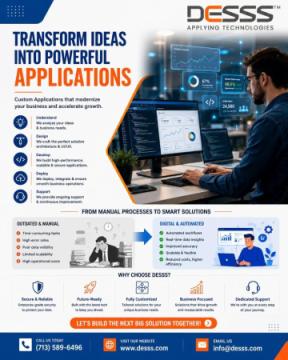 Enterprise Application Development Services in Houston | Scalable Software Solutions