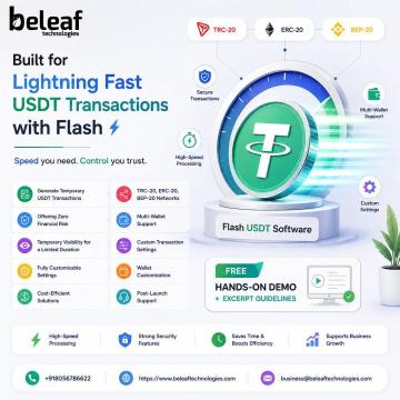 Built for Lightning Fast USDT Transactions with Flash