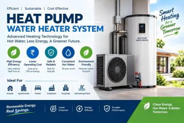Heat Pump Water Heater System for Commercial and Industrial Applications