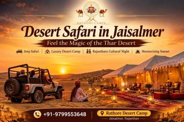 Desert Safari in Jaisalmer: Fun, Adventure and Views