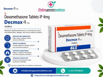 Decmax (Dexamethasone Tablet) For Inflammation & Allergic Conditions
