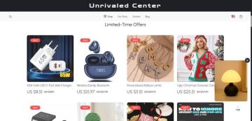 10% OFF Your All Purchase at Unrivaled Center