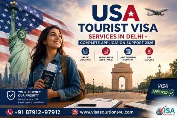 USA Tourist Visa Services in Delhi – Complete Application Support 2026