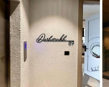 Premium Stainless Nameplate for Home & Office | Elegant Custom Designs