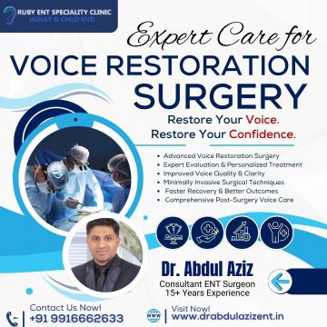 Best ENT Specialist in Tolichowki for Adults & Kids | Dr. Abdul Aziz ENT Doctor | Ruby ENT Specialit
