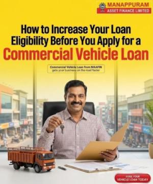 Affordable Used Commercial Vehicle Loans at Manappuram