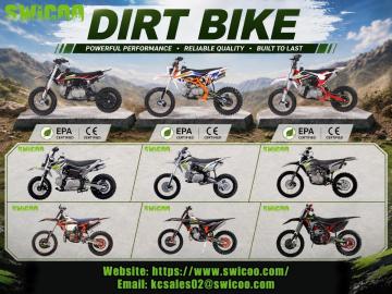 New dirt bike EPA and CE certifications motocross bike off road motorcycle.