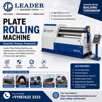 Plate Rolling Machine Manufacturer in India