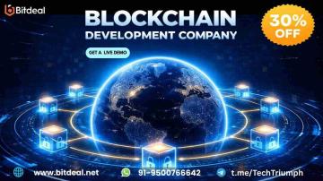 Turn Real Assets into Digital Value with Blockchain Development – 30% Off