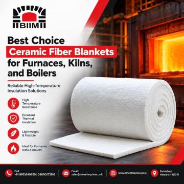Best Choice Ceramic Fiber Blankets for Furnaces, Kilns, and Boilers