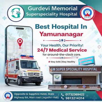 Best Hospital in Yamunanagar with Modern Treatment Facilities