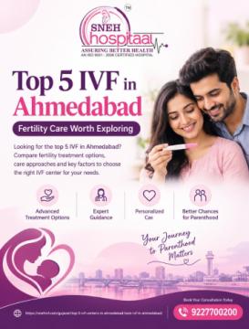 Top 5 IVF in Ahmedabad