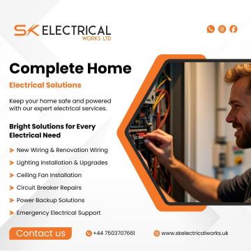 Complete Home Electrical | Trusted Electrical Contractors Reading