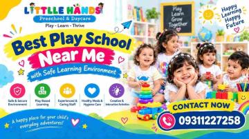 Best Play School Near Me with Safe Learning Environment