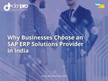SAP ERP Solutions Provider in India for Enterprise Excellence | Denpro Technologies