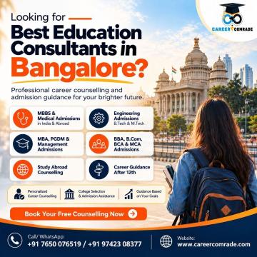 Best Education Consultants in Bangalore – Career Comrade