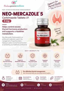 Neo Mercazole Tablet for Thyroid Care | Online Generic Medicine