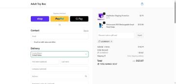 30% OFF Your Order on Adult Toy Box