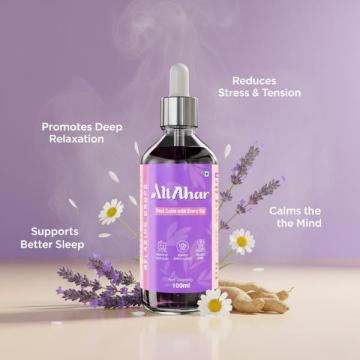 Calm Supplement | AltAhar Relaxing Drop for Stress Relief & Better Sleep | 100ml