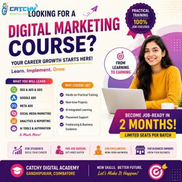 Digital Marketing Course with Practical Training in Coimbatore