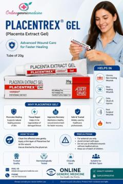 Placentrex Gel 20g (Placenta Extract Gel) | online generic medicine