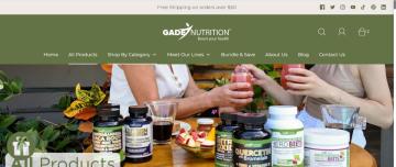 Gade Nutrition: Up To 70% OFF Sitewide + Free Shipping