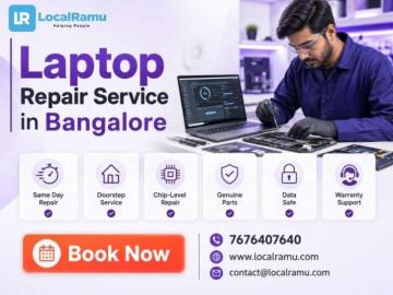 Expert laptop repair service in bengaluru localramu services