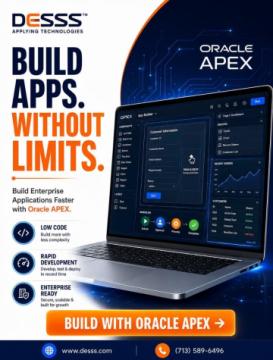 Oracle APEX Development Company Houston | APEX Experts
