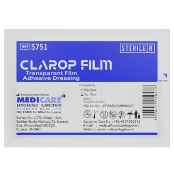 Clarop Film – Transparent Film Dressing Manufacturer & Exporter from India