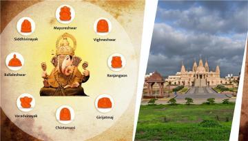Ashtavinayak Darshan 1N2D by Car | Comfortable Ganpati Yatra