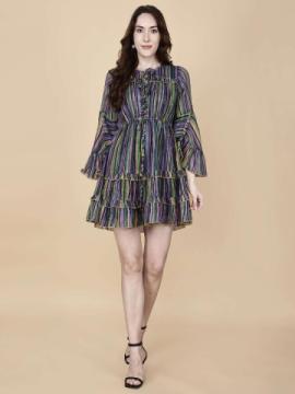 Pretty Lady – Fit & Flare Mini Dress | Stylish & Trendy Wear