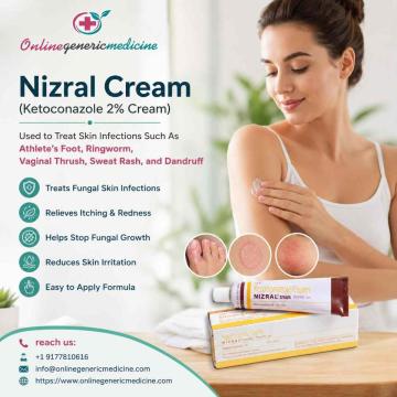 Nizral Cream | Ketoconazole 2 Cream for Clearer Skin