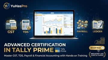Tally Prime Course in Nerul and Thane with Certification.