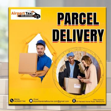 Parcel delivery taxi booking