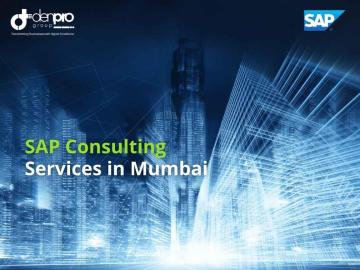 Reliable SAP Consulting Company in Mumbai for ERP Success