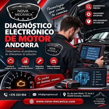 Diagnóstico Electrónico de Motor Andorra para Mejorar el Rendimiento