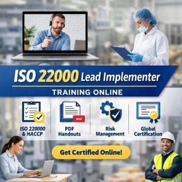 ISO 22000 Lead Implementer Training Online Course