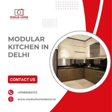 Modular Kitchen in Delhi | Modus Home Decor