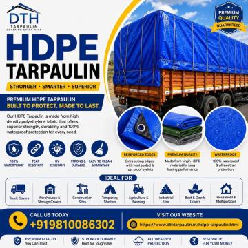 HDPE Tarpaulin Manufacturers in Delhi