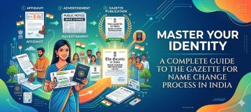 Quick Gazette for Name Change Services by Vakil India