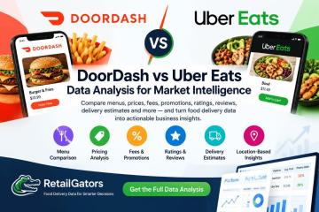 Food Delivery Data Intelligence: Analyzing DoorDash & Uber Eats Data