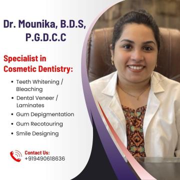 ✨ Consult Dr. K. Mounika – Top Cosmetic Dentist in ECIL, Hyderabad