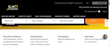 JLM Marine: 60% OFF Your Purchase + Free Shipping