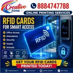 RFID Card Manufacturer & Printing Services | RFID PVC Card Printing | 576