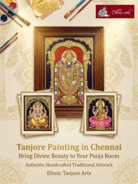 Thanjavur Paintings in Chennai | Ethnic Tanjore Arts