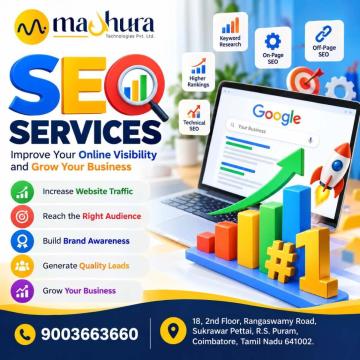 SEO Services in Coimbatore – Madhura Technologies for Better Online Visibility