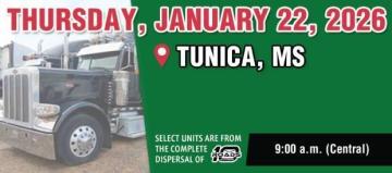 January 2026 Tractor Auction Event in Tunica, Mississippi