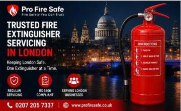 Stay Prepared, Stay Protected: Fire Extinguisher Servicing London
